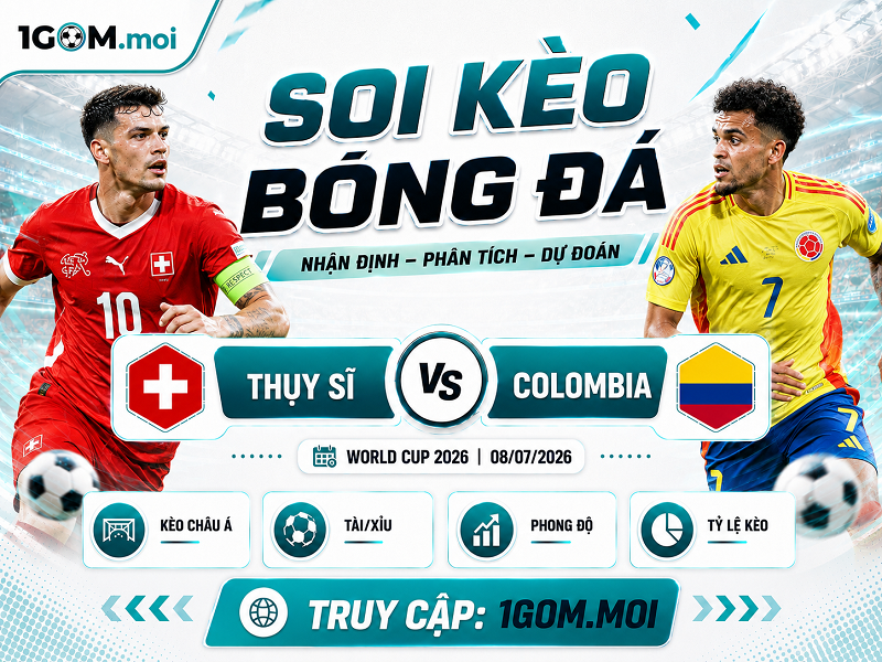 Đội hình dự kiến trước trận Thụy Sĩ vs Colombia